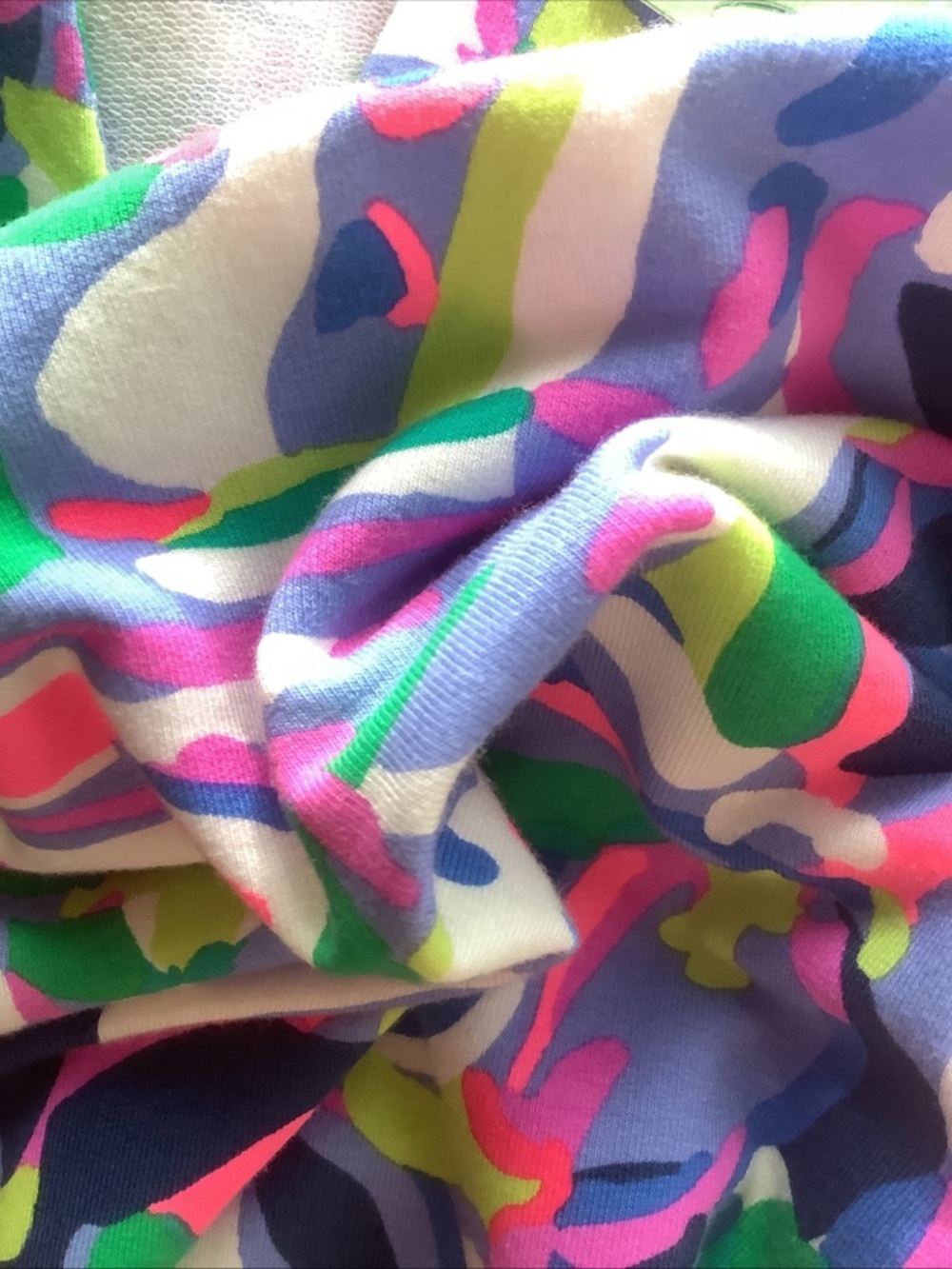 Lilly Pulitzer Floral Split-Neck Tunic Top - Multicolor size L nwt - Picture 10 of 13